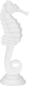 Decoratieve figuren Wit Zeepaardje 11 x 9 x 31 cm