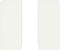 vidaXL - Set - van - 2 - witte - plantenstandaards - voor - buiten, - 24x24x55 - cm, - Staal