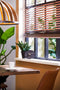 Light & Living Hanglamp DJEM - hout kop zink - L