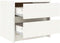 vidaXL - Nachtkastje - 40x31x35,5 - cm - massief - grenenhout - wit