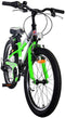 Volare Sportivo Kinderfiets - Jongensfiets - 20 inch - 7 versnellingen - Groen zwart