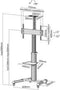 SpeaKa Professional SP-6646940 - TV-trolley - Verstelbare hoogte tot 160 cm - Max. 70