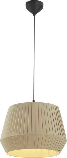 Nordlux Dicte - Hanglamp - Textiel - E27 - Beige
