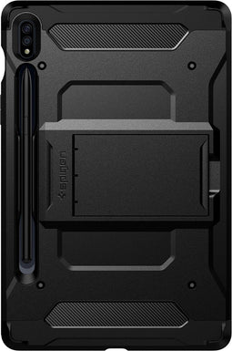 Spigen Samsung Galaxy Tab S7 - Tough Armor Pro - Hard Kunststof Backcover - Zwart