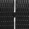 vidaXL - Kamerscherm - 4 - Panelen - Opvouwbaar - Zwart - 195x180 - cm - Poly - Rattan