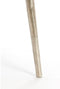Light & Living Organische Bijzettafel Linos - 53 x 30cm - Nikkel