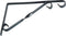 Muurhaak classic groen H21,5x40cm