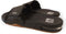 Reef Fanning Slide - Heren Slippers - Waterbestendig - Zwart/Zilver - Maat 44