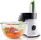 Philips Viva SaladMaker HR1388/80 - Foodprocessor - 6 RVS schijven - Sprankelend wit zwart rood