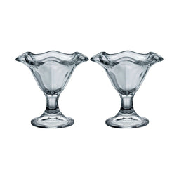 Glas voor ijs en milkshakes Bormioli Rocco Primavera 2 Stuks Transparant Glas (240 ml)