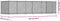 vidaXL - Hondenhok - met - deur - 6x2x1,5 - m - gegalvaniseerd - staal - grijs