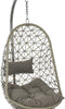 BUITEN living Bologna hangstoel | wicker | grijs
