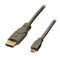 Lindy 41567 - HDMI-kabel - 2.00 m - Grijs
