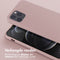 Selencia Hoesje Geschikt voor iPhone 12 Pro / 12 Hoesje Met Koord - Selencia Siliconen hoesje met afneembaar koord - roze