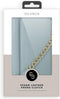Selencia Hoesje Geschikt voor Samsung Galaxy S21 Hoesje Met Pasjeshouder - Selencia Eny Uitneembare Vegan Lederen Clutch - Blauw
