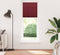vidaXL - Plissé - rolgordijn - 70x200 - cm - stofbreedte - 69,4 - cm - bordeauxrood