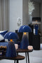 Light & Living Tafellamp Surrina - 49cm - Kobalt blauw