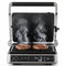 Safecourt Kitchen Contactgrill - Paninigrill - 2200W PFAS-vrij - Vaatwasserbestendig - Zwart