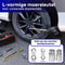 Membeli Autokrik - Schaarkrik 2000 kg - Complete bandenwissel set - Zwart