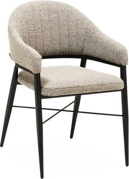 MX Sofa Eetkamerstoel Roma Touch Toffee