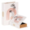 Decoratieve Doos Blommor Canvas 24 x 18 x 6 cm DMF (2 Onderdelen)