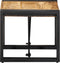vidaXL - Salontafel - 40x40x35 - cm - massief - ruw - mangohout