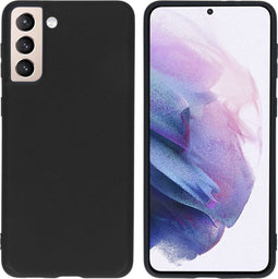 iMoshion Hoesje Geschikt voor Samsung Galaxy S21 Plus Hoesje Siliconen - iMoshion Color Backcover - Zwart