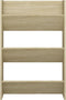 vidaXL-Wandschoenenkasten-2-st-60x18x90-cm-spaanplaat-sonoma-eiken