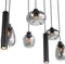Steinhauer Reflexion 3796ZW - Hanglamp - Hoogteinstelbaar - Zwart