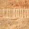 vidaXL - Nachtkastje - met - 3 - lades - 40x35x63 - cm - massief - ruw - mangohout