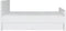 Bopita Bobby bed 90x200 met hoog hoofdeinde - Wit