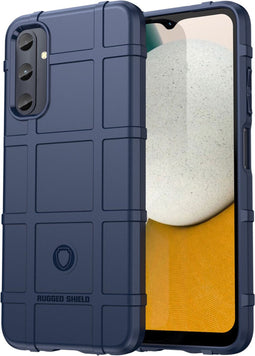 iMoshion Hoesje Geschikt voor Samsung Galaxy A05s Hoesje Siliconen - iMoshion Rugged Shield Backcover - Donkerblauw