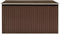 vidaXL - Tuinschuur - 257x298x178 - cm - metaal - bruin