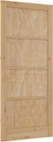 vidaXL - Interieurdeur - 'ORKDAL'93x211x4 - cm - Massief - Vurenhout