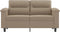 vidaXL - Tweezitsbank - 120 - cm - microvezelstof - taupe