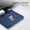 Dux Ducis - Tablet hoes geschikt voor Apple iPad 10 10.9 (2022) - Domo Book Case - Auto Wake/Sleep functie - Blauw
