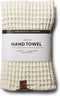 Humdakin - Handdoek - Wafel structuur - Wit Schelp - 100% bio katoen