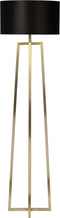 Atmooz - Vloerlamp Potsdam - Staande Lamp - Stalamp - Woonkamer - Goud Brons en Zwart - Hoogte 168cm - Metaal