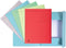 10 x Dossiermap exacompta forever 280 gr 3 kleppen assorti
