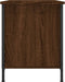 vidaXL - Tv-meubel - 80x40x50 - cm - bewerkt - hout - bruin - eikenkleur