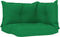 vidaXL - Palletkussens - 3 - st - stof - groen