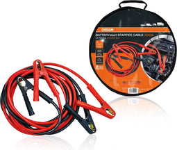 OSRAM BATTERYstart STARTER CABLE 500A Startkabels 50 mm² Aluminium (kopergecoat) 5 m Met kunststof klemmen