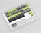 Ducky 132 Key - Keycaps PBT Dye Sublimation - Mint