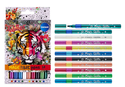 Centrum 81321 - Viltstiften - 9 kleuren glitter en 1 magic kleur