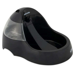 Drinkfontein voor huisdieren Pet Mate Deluxe Fresh Flow Black Zwart Plastic 3 L