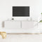 vidaXL - Wandkasten - 2 - st - 80x30x35 - cm - massief - grenenhout - wit