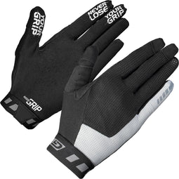 GripGrab Vertical InsideGrip Lange Vinger Fietshandschoenen - Zonder Padding - Zwart - Unisex - M