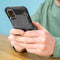 iMoshion Hoesje Geschikt voor Motorola Edge Hoesje - iMoshion Rugged Xtreme Backcover - Donkerblauw
