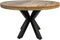 HSM Collection Ronde eettafel Portland - ø140 cm - mangohout/ijzer