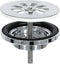 Differnz Ovale Small Fonteinset - Bluestone - 38 x 24 x 7 cm - Zwart